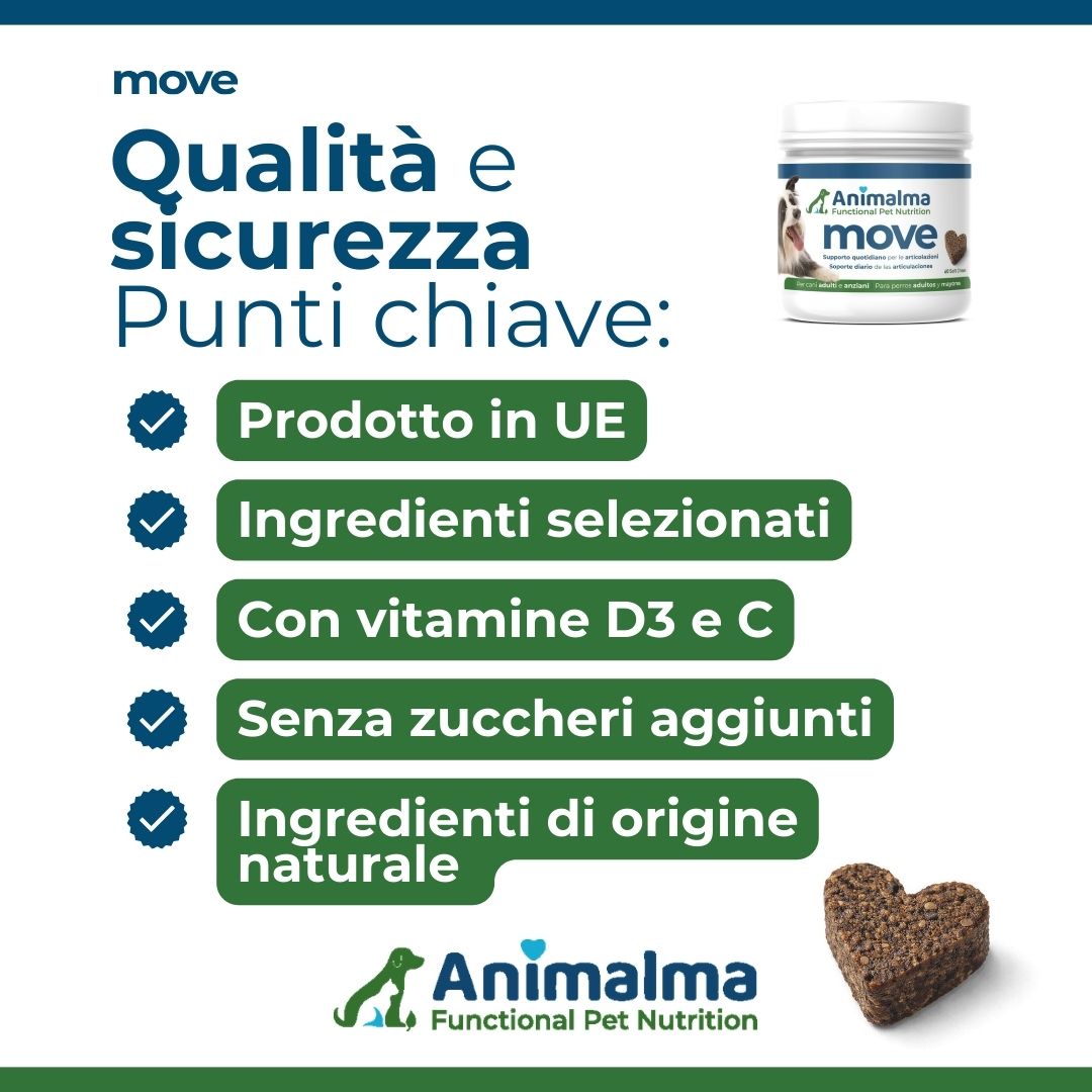 Perché scegliere Animalma MOVE